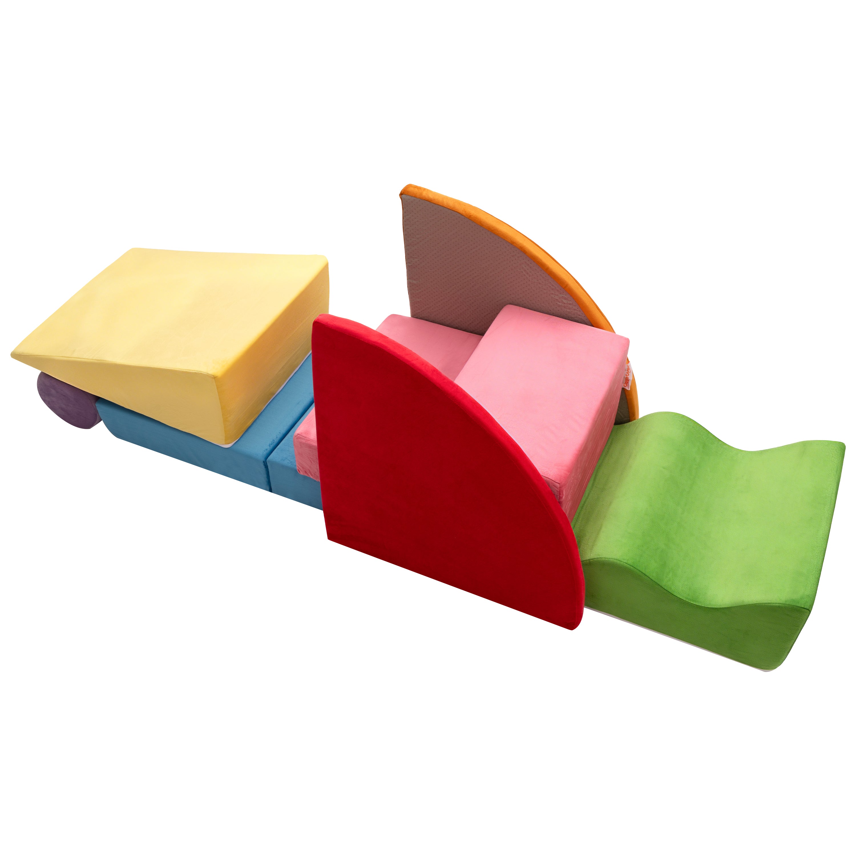 Giggly Goals Foam Climbing Blocks for Toddlers | Soft Play Set