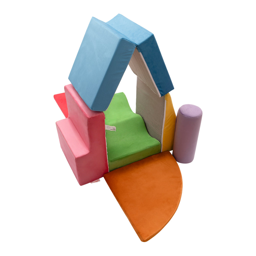 Giggly Goals Foam Climbing Blocks for Toddlers | Soft Play Set