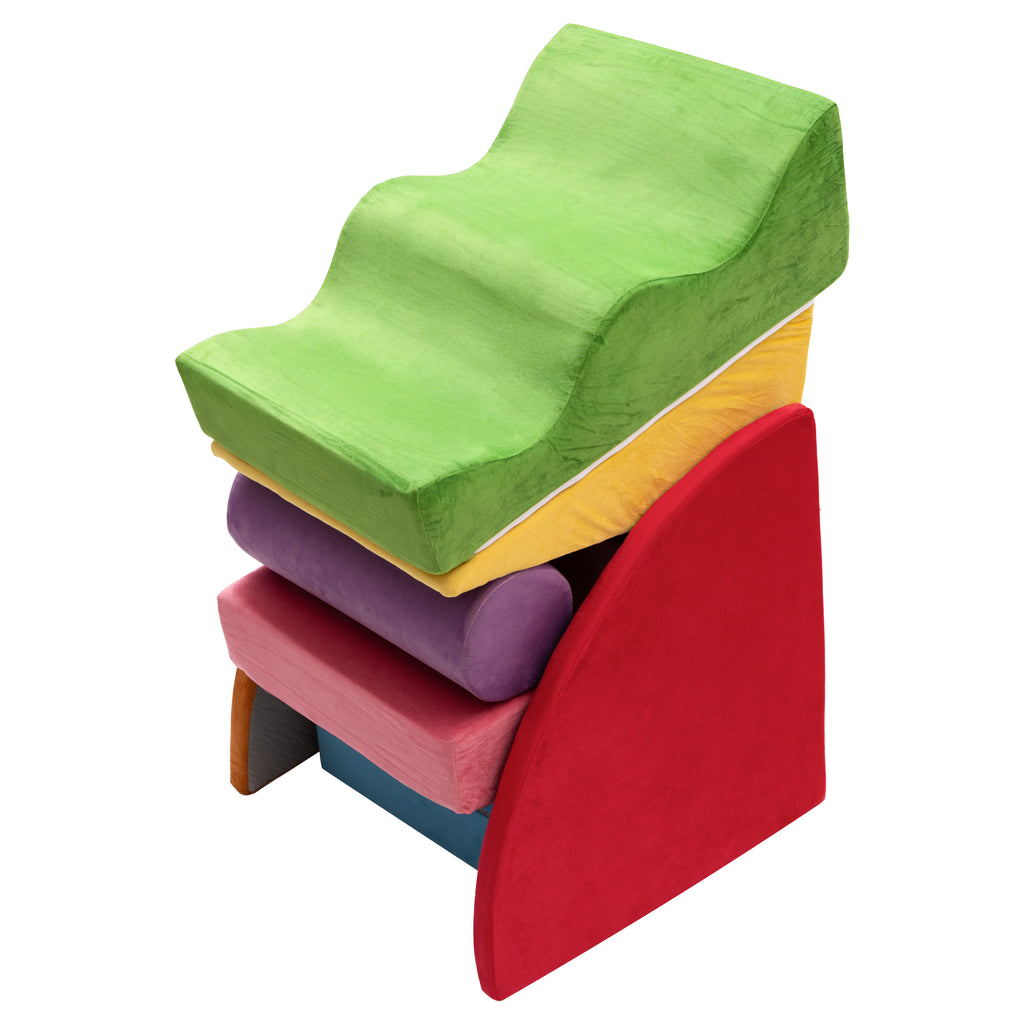 Giggly Goals Foam Climbing Blocks for Toddlers | Soft Play Set